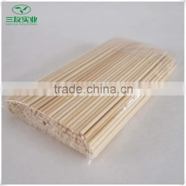 2016 cheapest bulk packing flat kebab skewers with logo custom