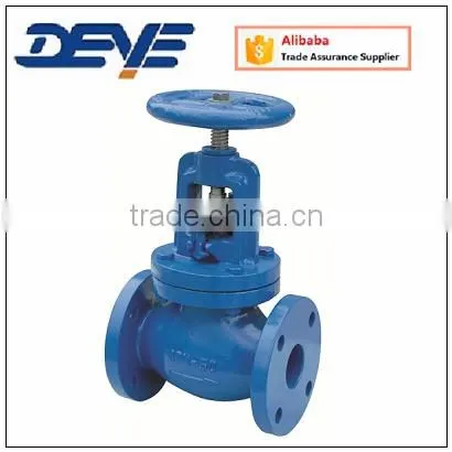 Cast Iron or Ductile Iron ANSI 125LB 150LB Globe Valve With Flange Ends Metal Seat