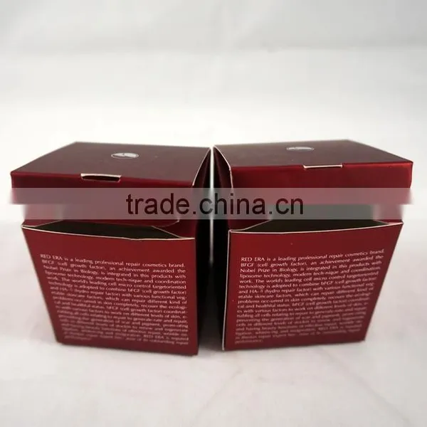 Red Custom Skin Care Products Packaging photo-4