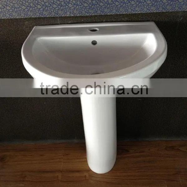 FH300C Washbasin Pedetal Bathroom Design Sanitary Ware Ceramic