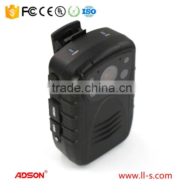 Adson Factory Supply Mini Black 2.0 LCD Display Police Video Body Worn Camera