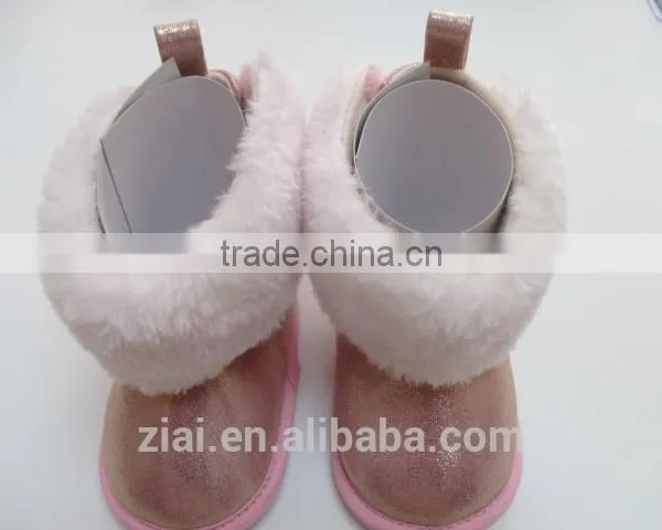 Wholesale Glitter Baby Shoes Warmly Winter Baby Girl Boots Winter photo-3