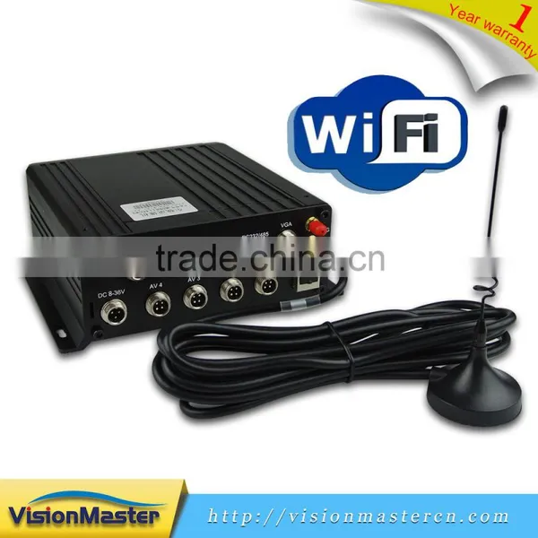 4 Channel Mobile Car Video Recorder Blackbox DVR/NVR photo-5