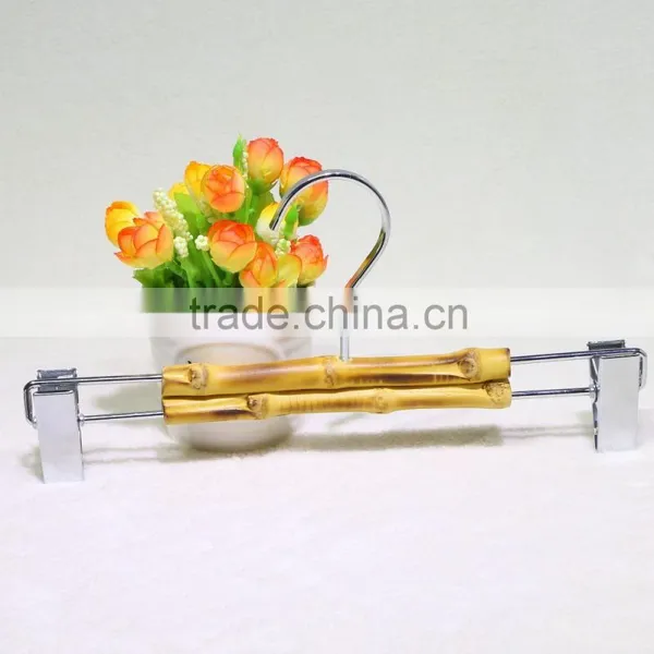 New Fashionable Bamboo Hanger With Metal Rack photo-2