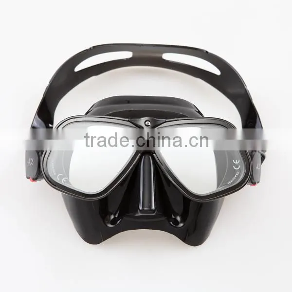 Swimming Equipment Acessories Professional Dive Mask Aluminum Materia Fream Tempered Lenes Mask M26HA
