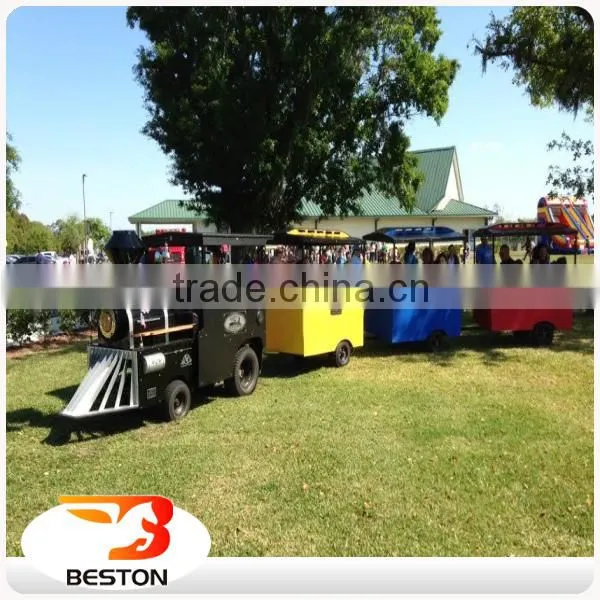 China Outdoor Mini Trackless Rides Electric Train Mini Trackless Train for Sale photo-3