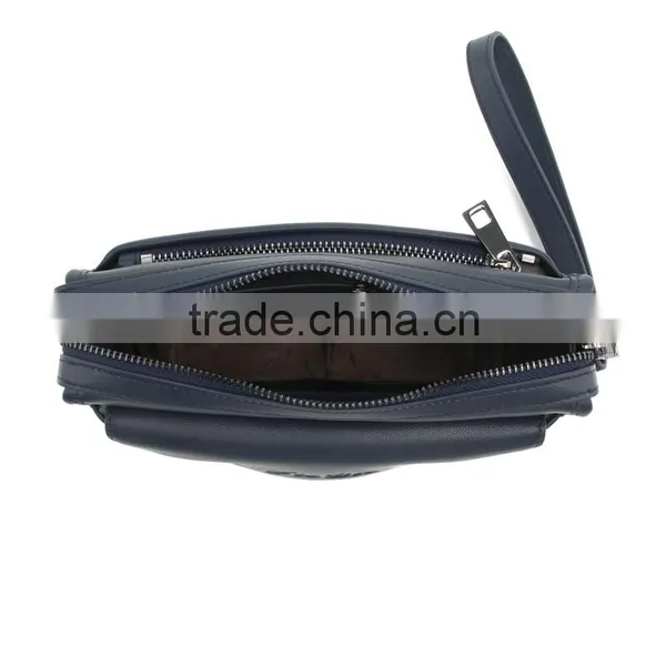 CSQJB077-001 Real Leather Day Clutch Fashion Designer Leather Men's Clutch Bag photo-5