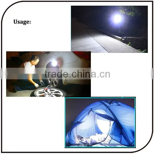 High Power Dry Bettery 90 Bending Flexible Strong Magnet Led COB Work Light With Hook for Car photo-6
