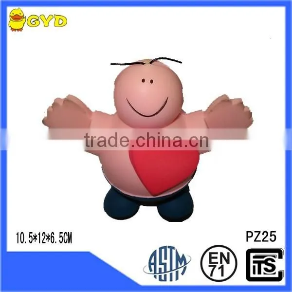 Promotional Gift pu Smiling Doll Toy