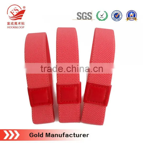 Elastic Strap With Plastic Card Elastic Book Strap photo-4