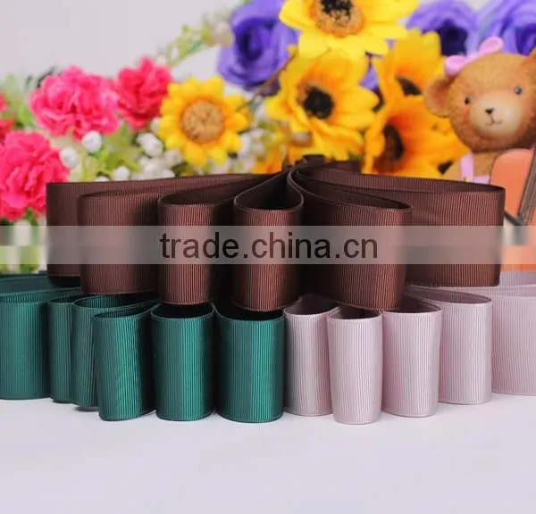 1-1/2" Free Samples 310 Colors Wholesale Grosgrain Ribbon photo-2