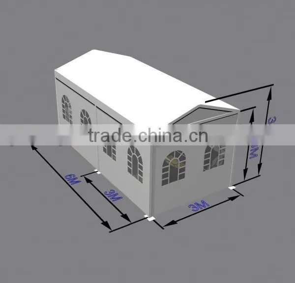 3x6m Roof Shape Marquee Aluminum Tent