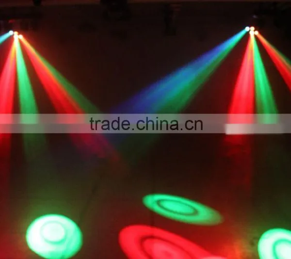 Color Changing RGB 45W DMX Sound-activated LED Disco Light photo-4