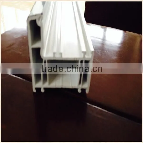 White Pvc Profile Frame /upvc Profile /plastic Pvc Profile photo-2