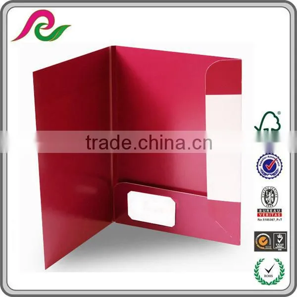 Quality a4 Paper File Ticket Folder photo-4