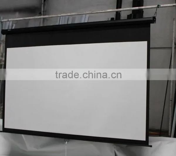 Motorized Projection Screen With Remote Control./ CE ROSH Electric Motorized Projection Screen photo-5