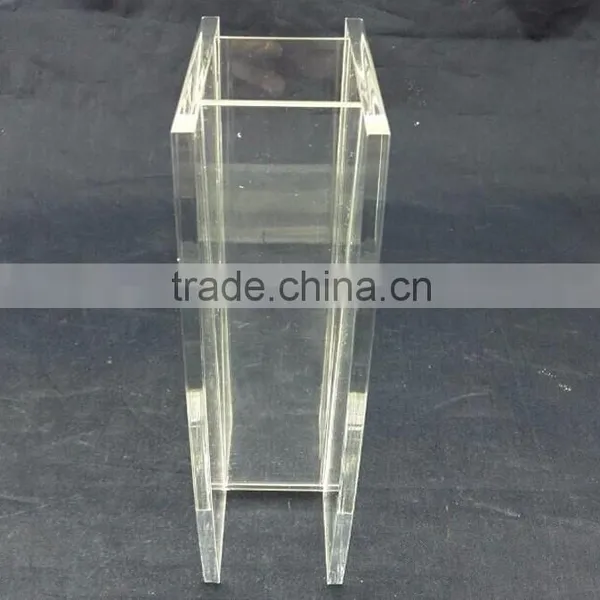 Tall Plexiglass Flower Vase for Promotional Tabletop/desktop/countertop Souvenir Gift photo-2
