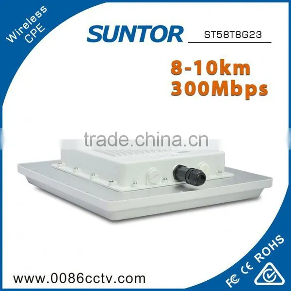 5.8GHz 300 Mbps 10km wireless digital video transmitter and receiver                        
                                                Quality Choice