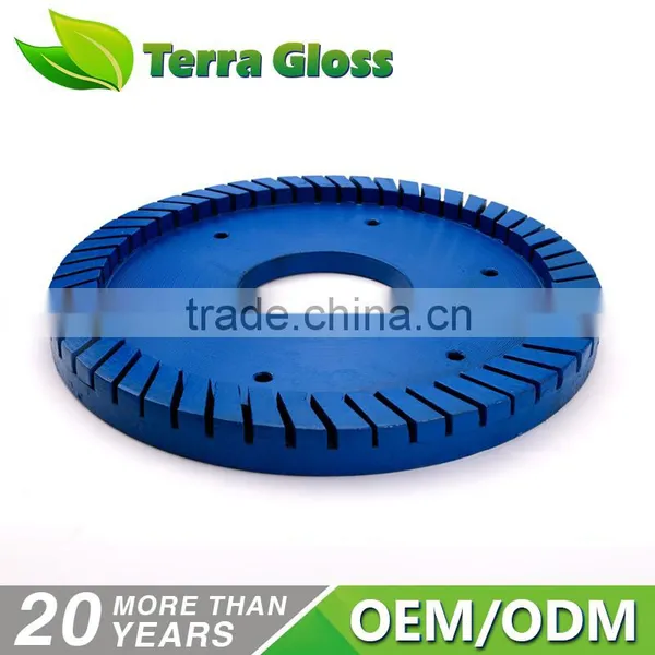 Segmented Diamond Cylindrical Grinding Wheel High Horsepower Diamond Grinding Wheel