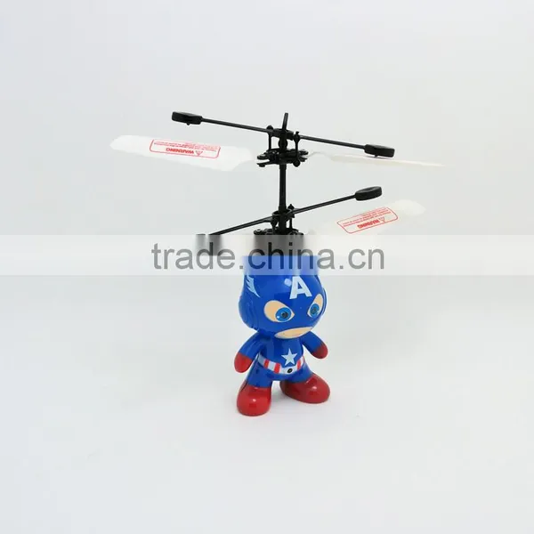 2015 Infrared RC Inducing Hot Selling Mini RC Helicopter rc Infrared Robot Flying Spaceman rc Toys photo-3