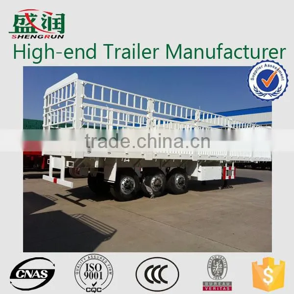 Warehouse Gate Transport Semi Trailer Truck Trailer Shengshun Auto Side Wall Semi Trailer photo-5