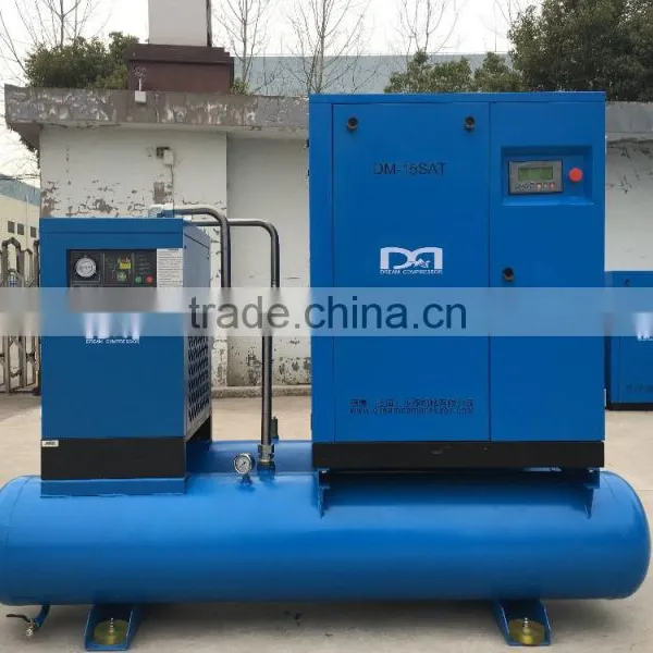 30KW 5m3/min Oil Lubricated Industrial Electric Rotary Screw Type Air Compressor photo-3