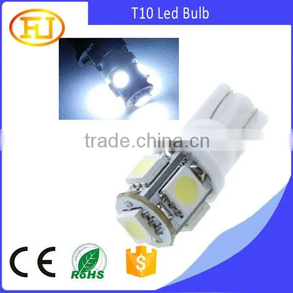 High Quality T10-5SMD-5050 Auto Led Bulb T10 photo-3
