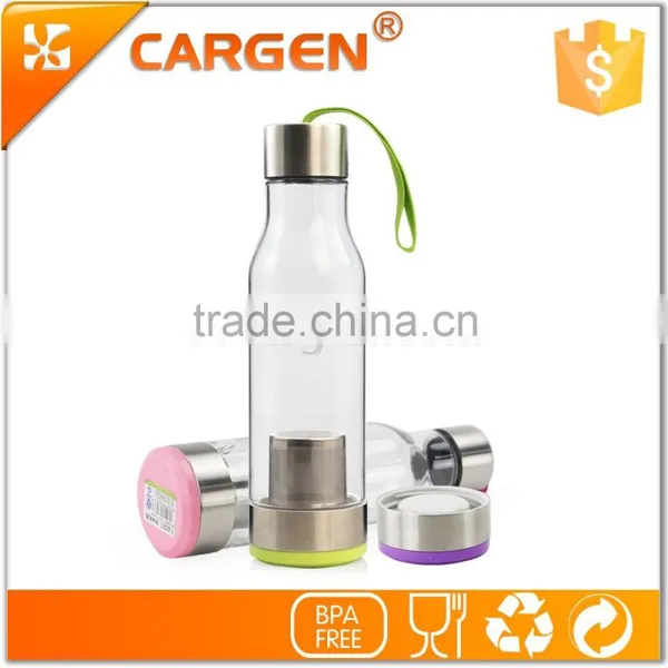 Customized Tritan 600ml Oem Plastic Sport Tea Bottles photo-6