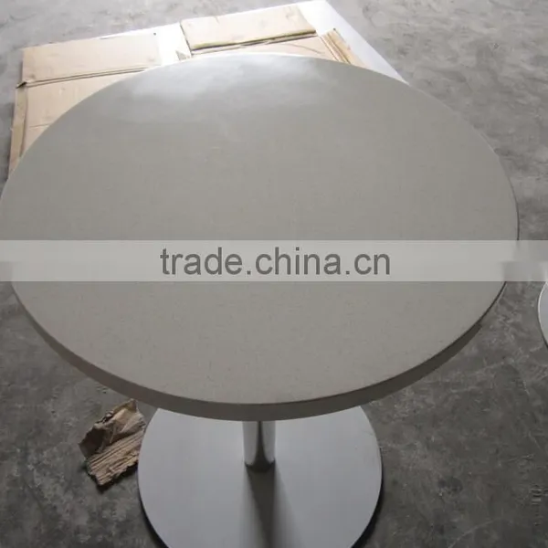 KFC High Table Top ,solid Surface High Top Table and Chair for Clubs, Restaurant Dinning Table photo-4