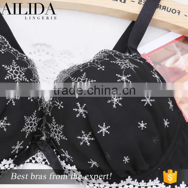 Hot Design Breathable Ladies Underwear Women Underwear Sexy Bra Set photo-5