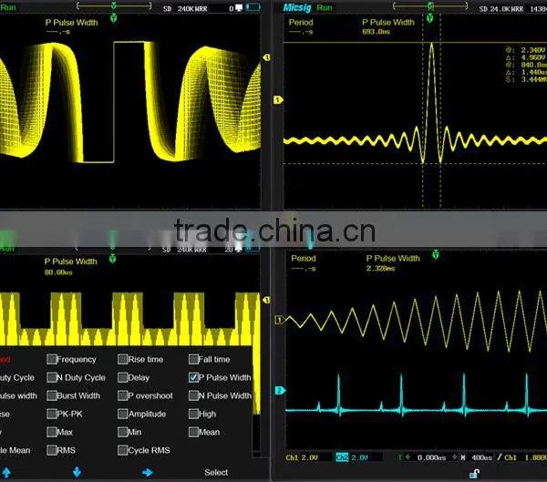 Micsig MS520S 200MHz Isolated Channel Digital Handheld Oscilloscope With CAN, LIN Bus Deocide photo-3
