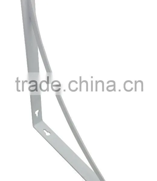 White Triangle Metal Shelf Brackets 5 Sizes Available to Meet Different Sizes of Shelves photo-4