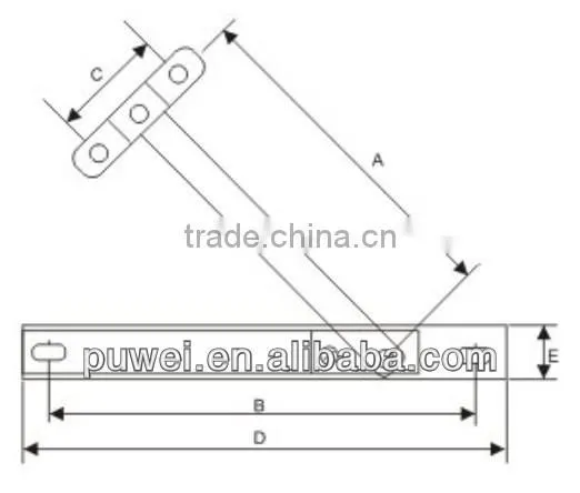 80540122wind Supporter for Top Hung Window photo-2