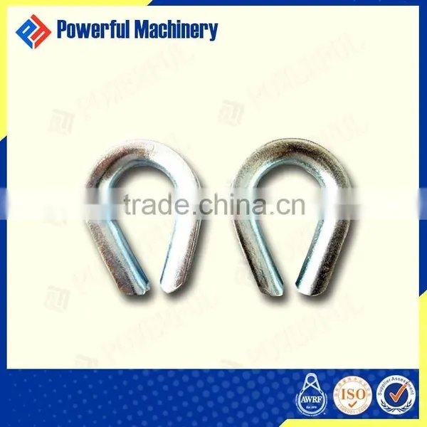U.S. TYPE STANDARD CARBON STEEL G414 HEAVY DUTY CABLE THIMBLE photo-3