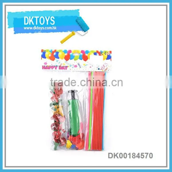 New Safe 20pcs Ballon Handle Handy Air Pressure Tank Different Colors Kids Play Toys