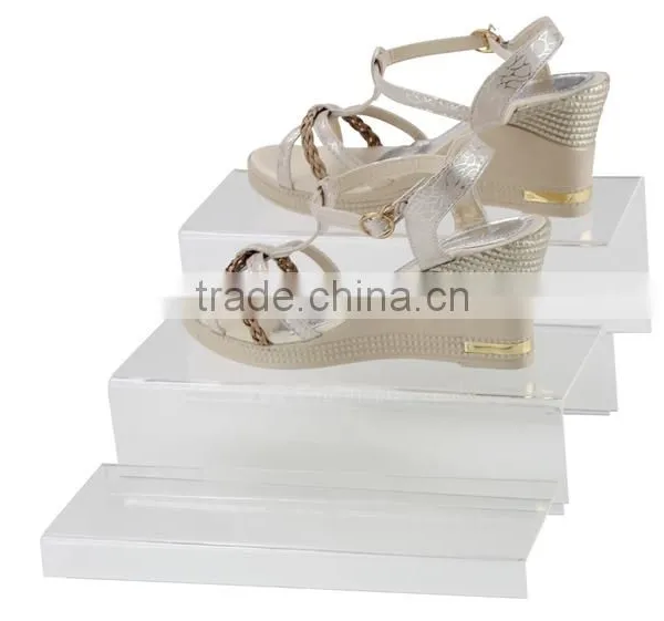 3 Layer Acrylic Shoe Display Stand/holder photo-4