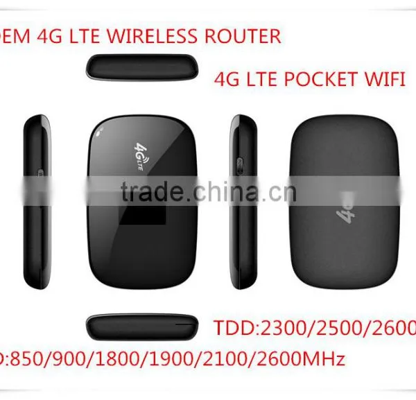 Hot Sale Cheapest OEM Portable 4G LTE Wireless WiFi Router And 4G Mobile WiFi Hotspot