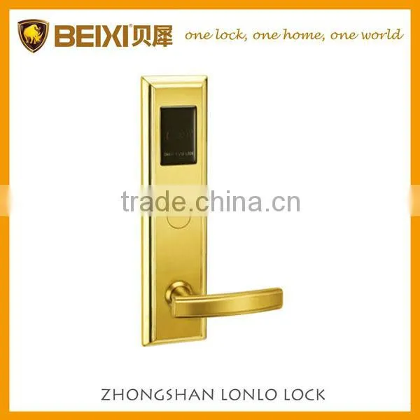 Fire Proof Door Card Management Rfid Electronic Hotel Door Lock
