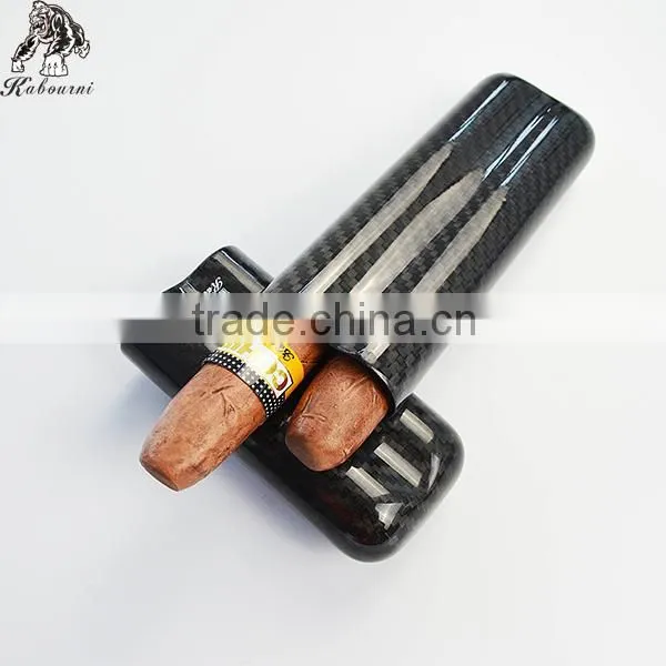 Hot-selling Portable Best Quality Travelling Pure Carbon Fiber Cigar Case Cigar Packaging for Business Man photo-3