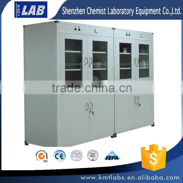 Physics Laboratory Gas Cylinder Storage Cabinet With Gas Leak Detector And Humidity Tempetature Alarm