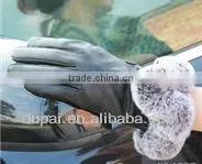 High-grade Leather Gloves With Maomao
