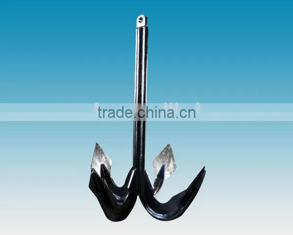 Asphalt Wedge Four Fluke Boat Anchor photo-2