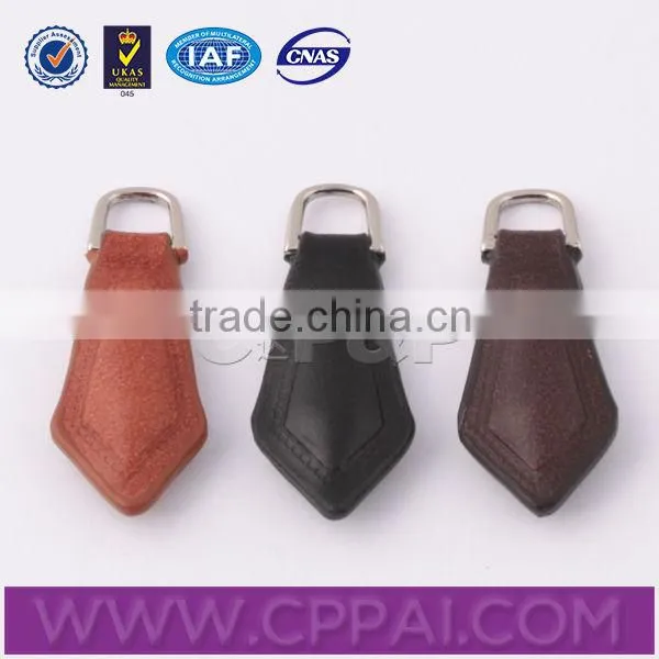 Good Plating Leather Metal Zipper Puller