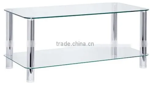 Foshan Mirror Glass Table Coffee Modern photo-2