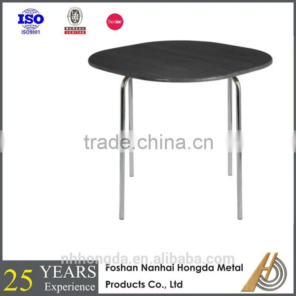 Hot Selling Iron Frame MDF Top Dining Table photo-2
