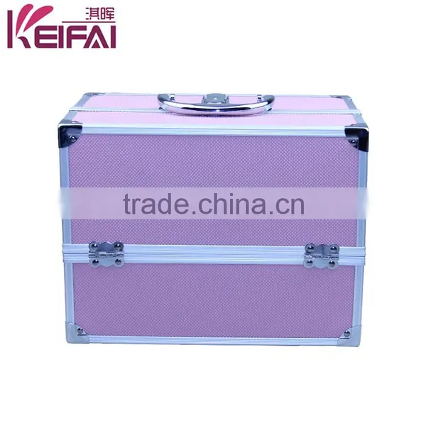 Pink Color Factory Cheap Makeup Train Case photo-3