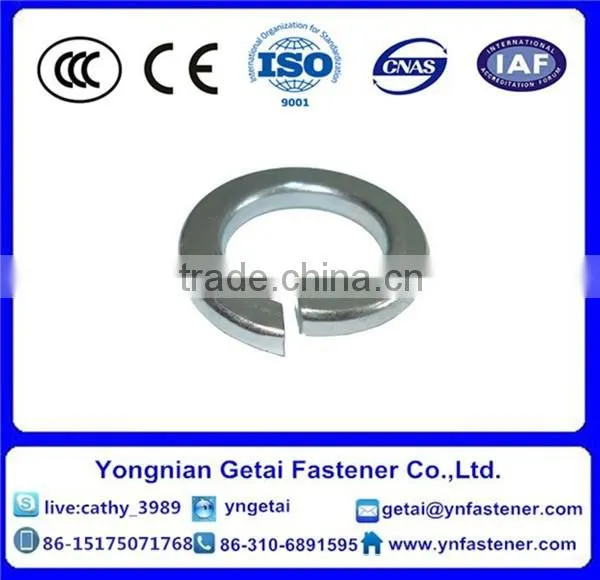 DIN127b Hot Dip Galvanized HDG Zinc Plated and Stainless Steel Spring Washer Din127 photo-2
