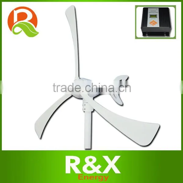 Wind Generator 300W. Combine With Wind/solar Hybrid Controller(LCD Display). 12V/24V.