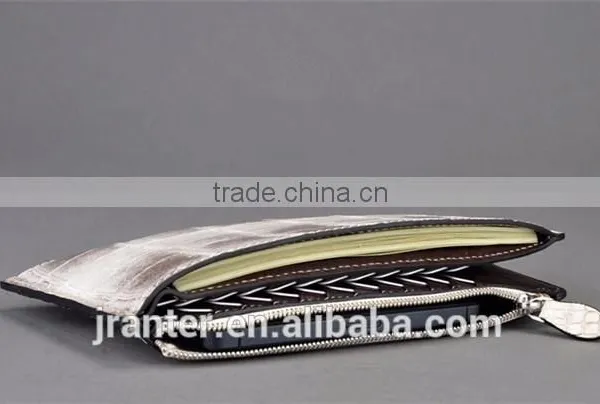 Luxury High-end Genuine Crocodile Leather Business Women Card Holder Wallet photo-5