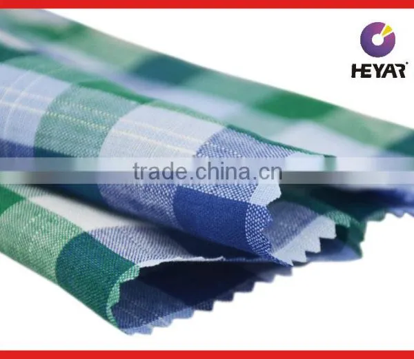 100 Linen Yarn Dyed Fabric Linen Checks